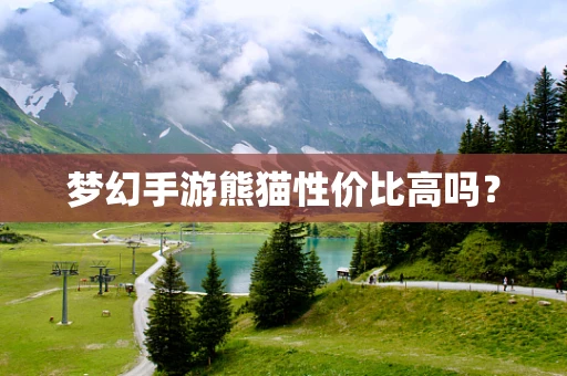 梦幻手游熊猫性价比高吗？