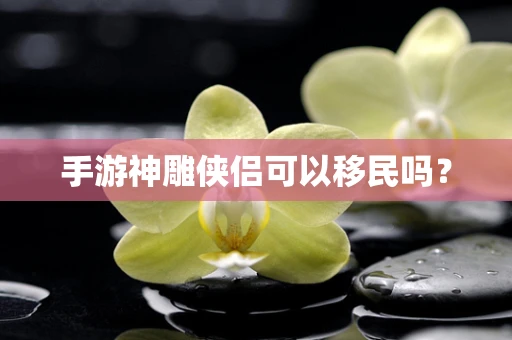 手游神雕侠侣可以移民吗？