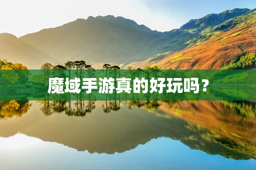 魔域手游真的好玩吗？
