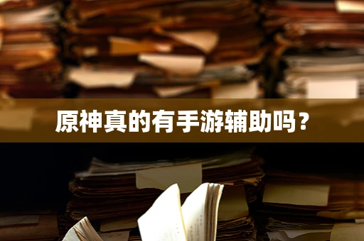 原神真的有手游辅助吗？