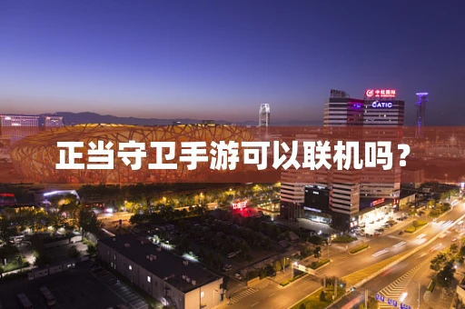 正当守卫手游可以联机吗？