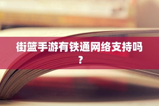 街篮手游有铁通网络支持吗？