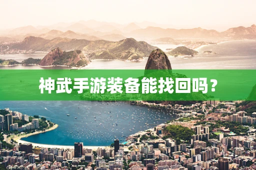 神武手游装备能找回吗？