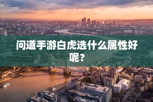 问道手游白虎选什么属性好呢？
