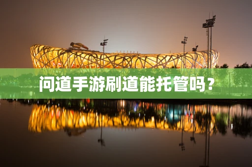 问道手游刷道能托管吗？