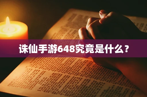 诛仙手游648究竟是什么？