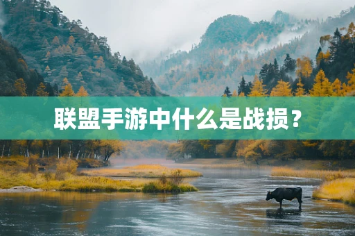 联盟手游中什么是战损？