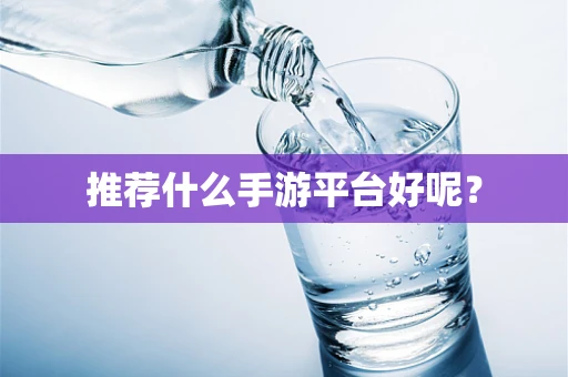 推荐什么手游平台好呢？