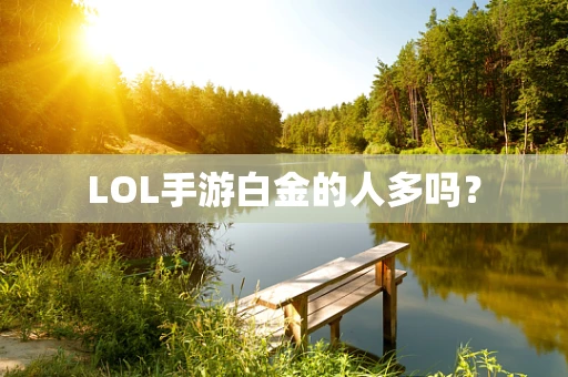 LOL手游白金的人多吗？