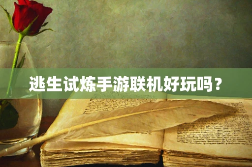 逃生试炼手游联机好玩吗？