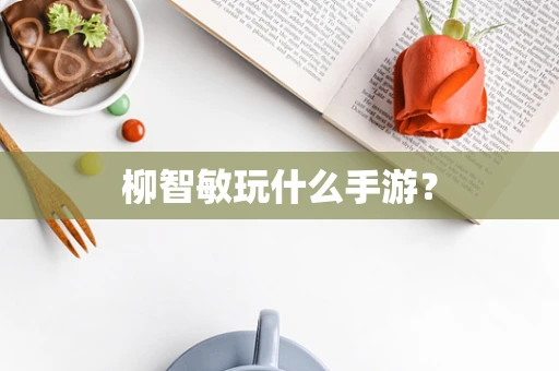 柳智敏玩什么手游？