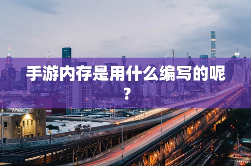 手游内存是用什么编写的呢？