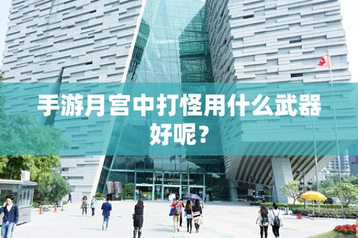 手游月宫中打怪用什么武器好呢？