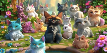 热门手游里的猫咪都叫什么名字？