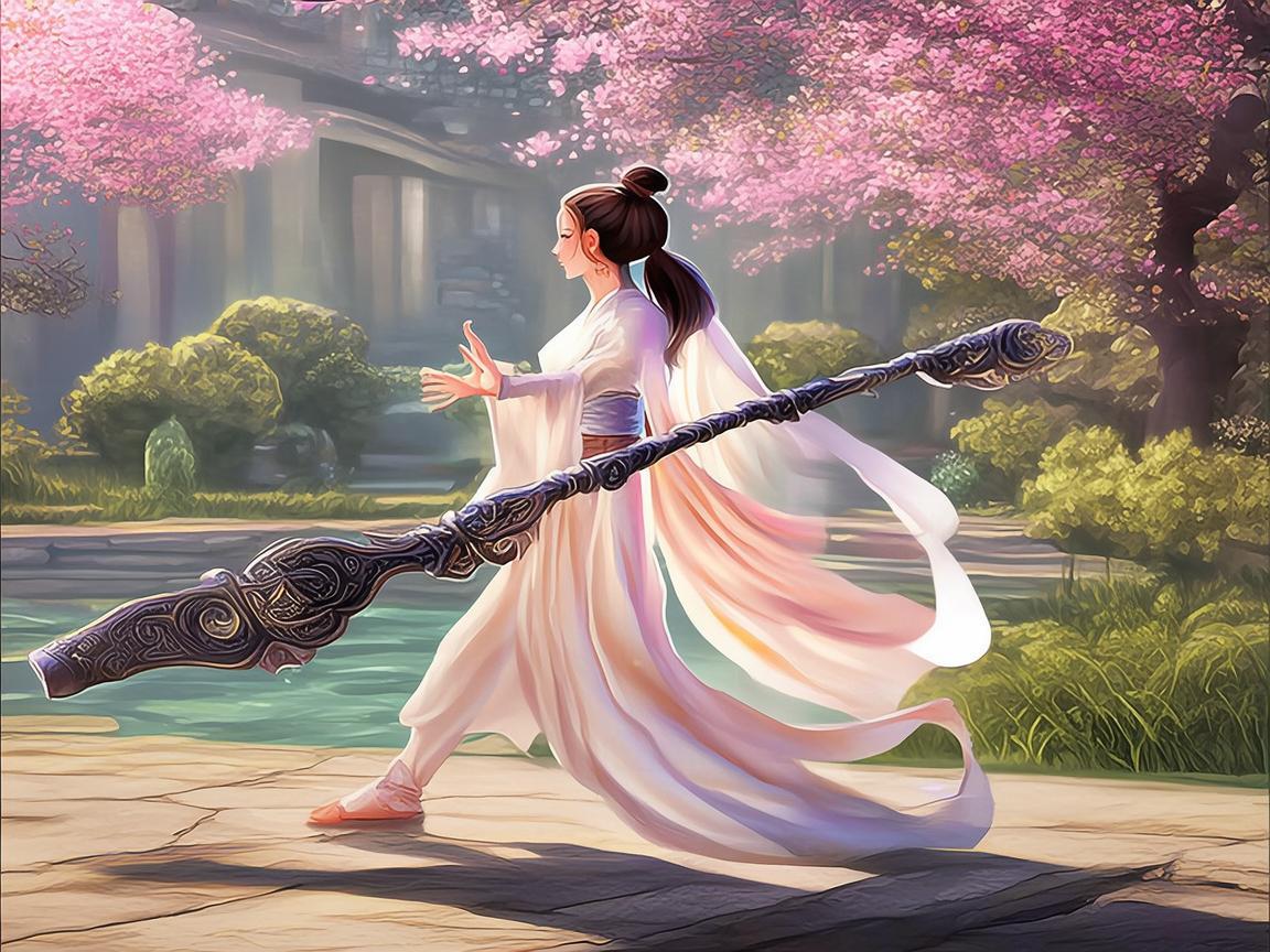 手游女气功带什么武器好呢？